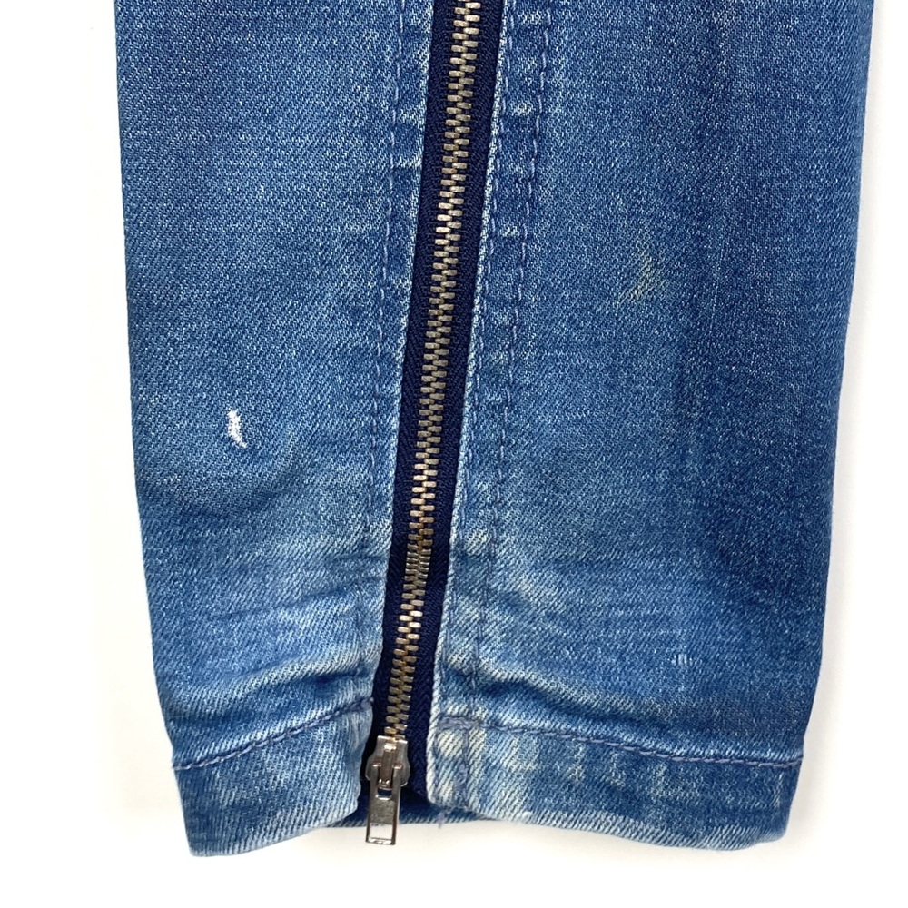 Michiko Koshino Distressed Low-Rise Skinny Jeans - Picture 11 of 16